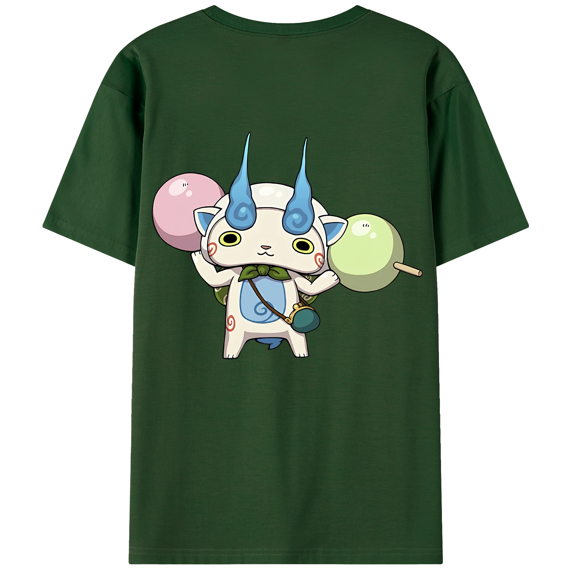 （画像用） 妖怪ウォッチ Yo-kai Watch 綿100％半袖Tシャツ（背面プリント）